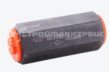 Клапан обратный трубного монтажа DS6 A1 G1/4" (аналог S6 (A120200.01.00) Клапан обратный трубного монтажа DS6 A1 G1/4" (аналог S6 (A120200.01.00)