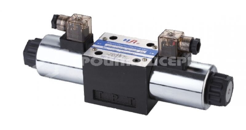 Гидрораспределитель 4DWG10G30/AC110N (аналог ВЕ10 64 В110 УНМД1) Гидрораспределитель 4DWG10G30/AC110N (аналог ВЕ10 64 В110 УНМД1)