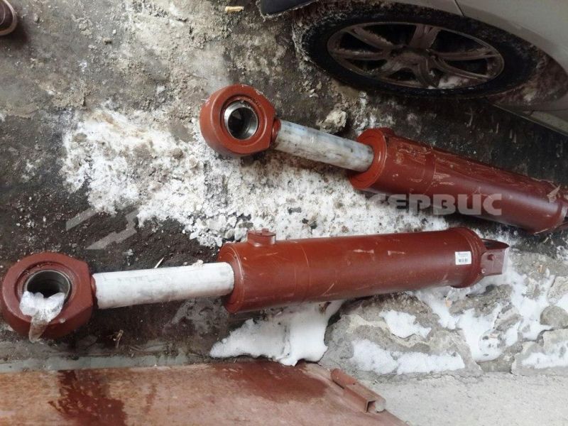 Гидроцилиндр открывания ковша правый ЦГ-160.80х560.11 Гидроцилиндр открывания ковша правый ЦГ-160.80х560.11