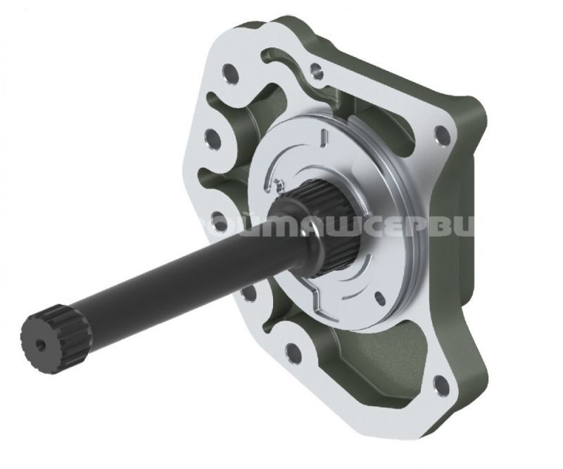 Вал отбора мощности (ВОМ) 4080G2604P (MRC ACTROS (G 281-12) CARDAN SHAFT + PLATE 1)