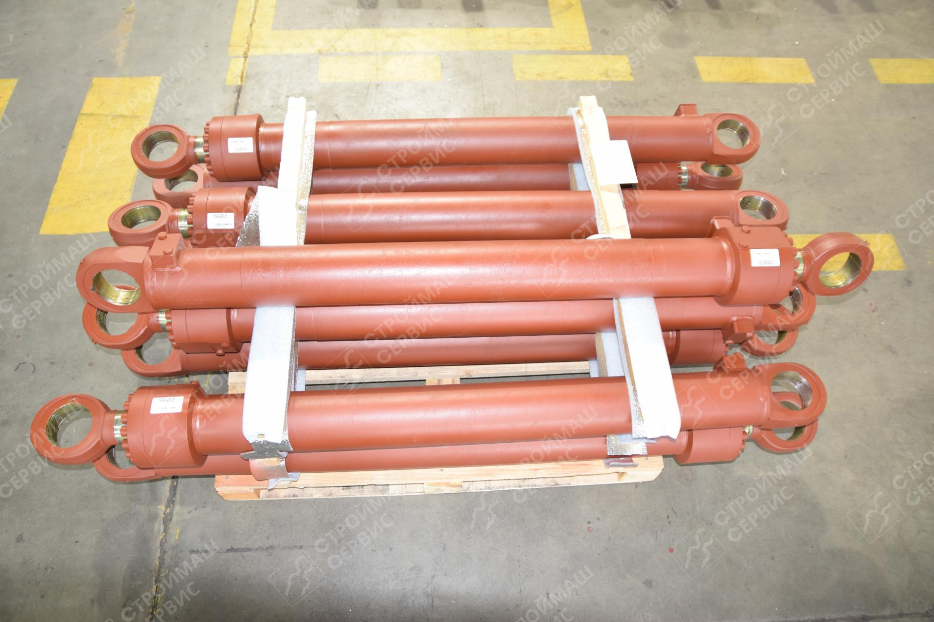 Гидроцилиндр рукояти ЦГ-110.80х1185.11 Гидроцилиндр рукояти ЦГ-110.80х1185.11