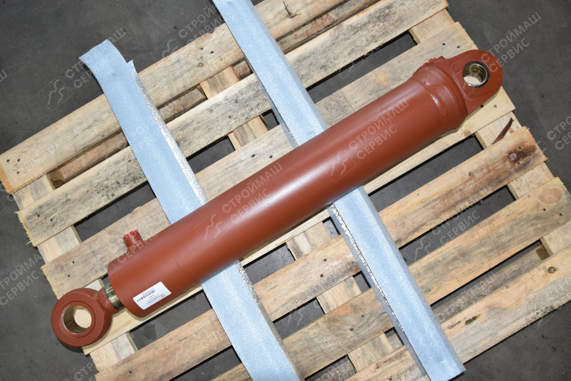 Гидроцилиндр перекоса отвала ДМ-15 ЦГ-125.63х630.12 Гидроцилиндр перекоса отвала ДМ-15 ЦГ-125.63х630.12