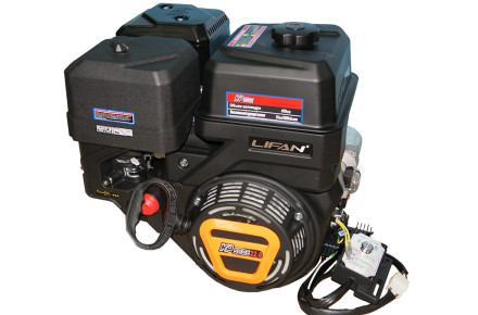 Двигатель KP500E (22 л.с., электро- и ручной стартер, вал 25мм)